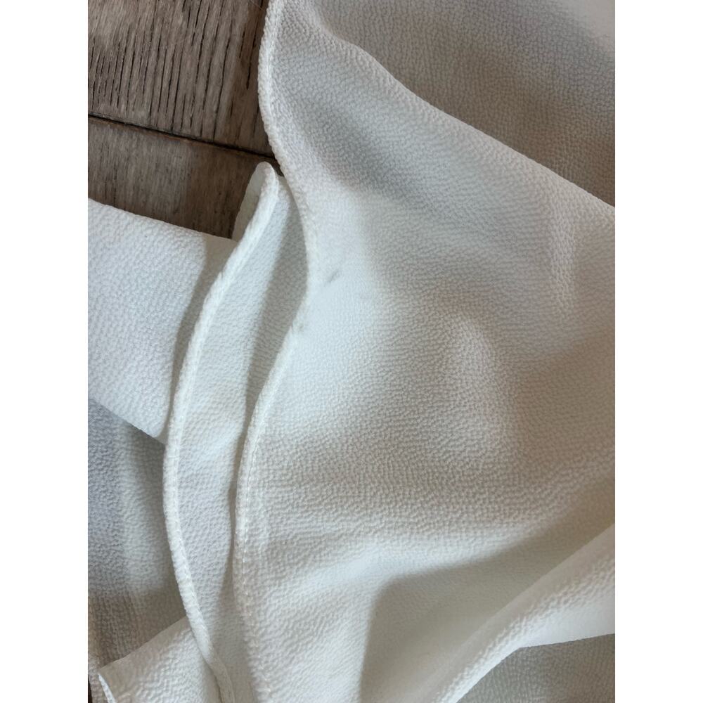 JOANNA AUGUST White NICO Plunging V-Neck A-Line Goddess Bridal Gown Size 8 NWT! - Picture 13 of 13